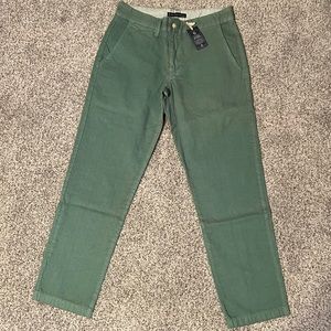 COPY - Kiehl James Patrick KJP Chinos In Green NWT- Made in America